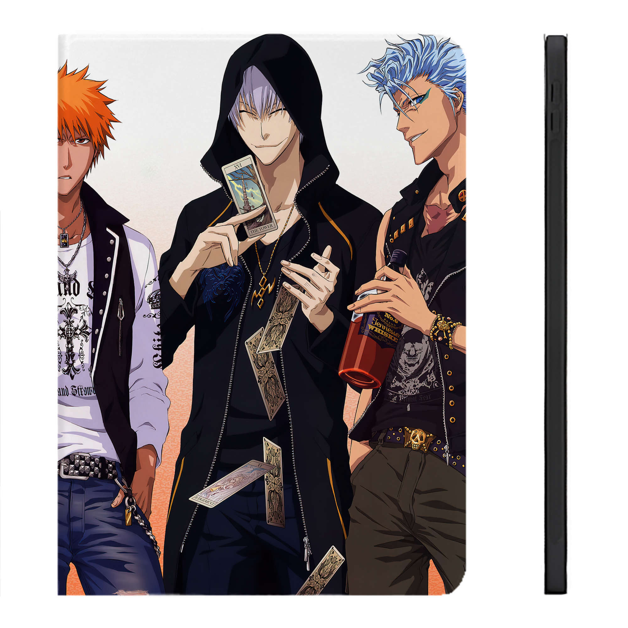 （画像用） ブリーチ BLEACH IPadケース ペンホルダー付き ブックスタイルデザイン